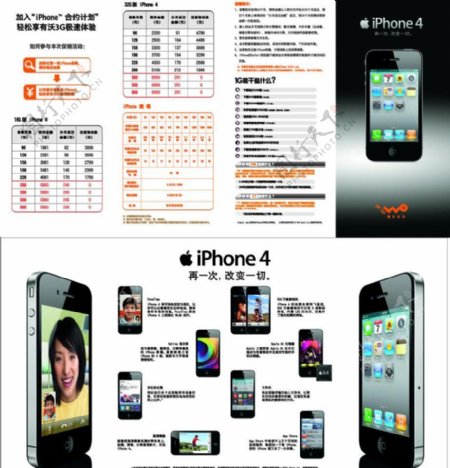 iphone折页图片