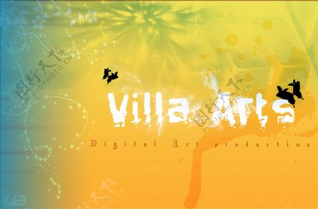villa宣传卡图片