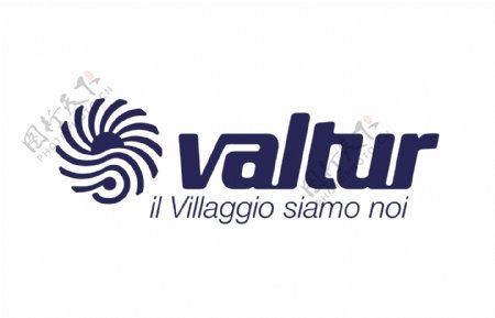 Valturlogo设计欣赏Valtur旅游业LOGO下载标志设计欣赏