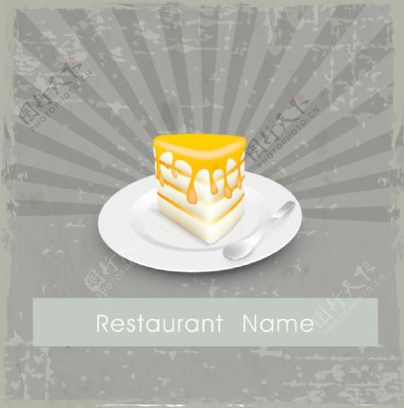 餐厅的菜单卡的设计