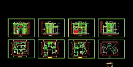 三层简欧式风格别墅设计方案图15x13