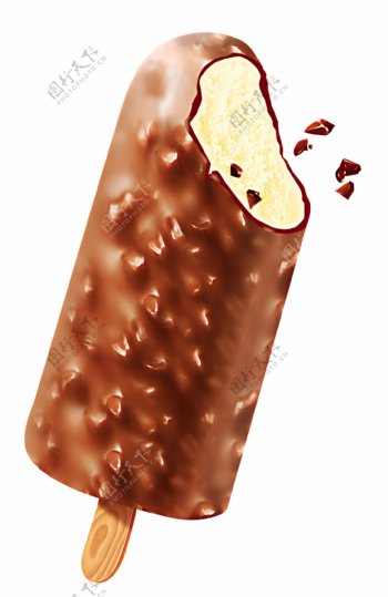 巧克力夹心冰棍图片