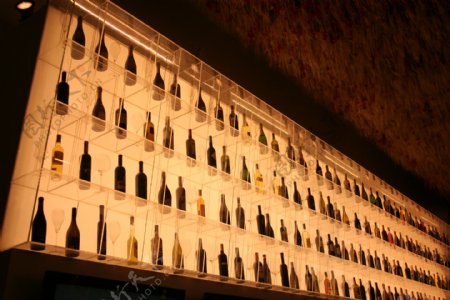 巨大的葡萄酒柜图片