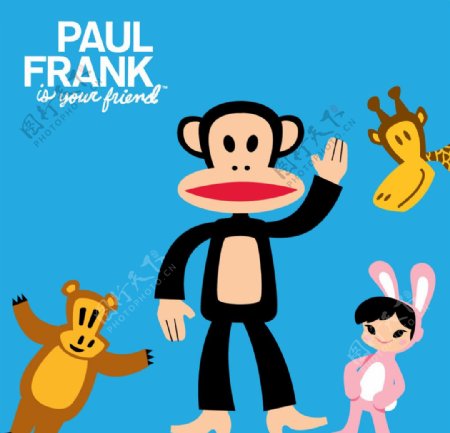 PaulFrankfriends大嘴猴朋友们图片