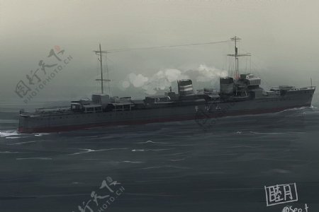 驱逐舰图片