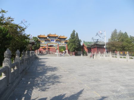 中岳庙风光图片