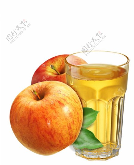 苹果汁包装高清分层TIF图片