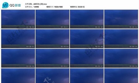 海上风暴高清实拍视频素材