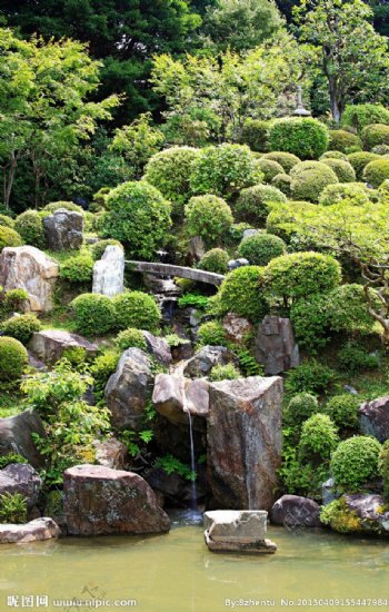 日本园林美景图片