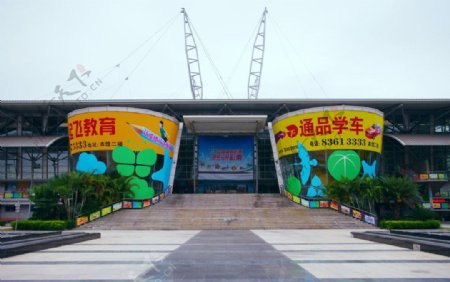 体育建筑深圳游泳馆图片