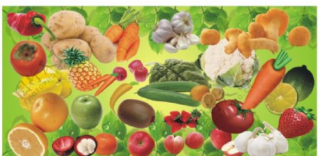 各式蔬菜水果素材图片