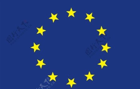 欧盟标志设计矢量图图片