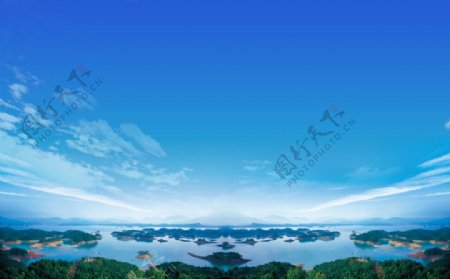 杭州千岛湖风景大图图片