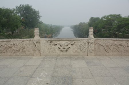 赵州桥栏板图片