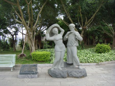 毛南族石雕图片