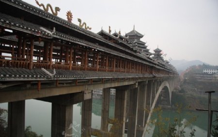 三江风雨桥图片
