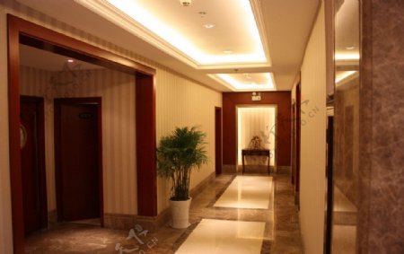 KTV酒店走廊图片