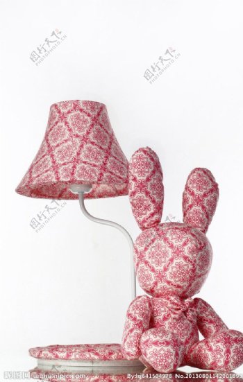 兔子台灯图片