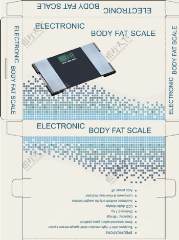脂肪秤彩盒图片
