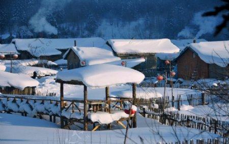 雪乡美景图片