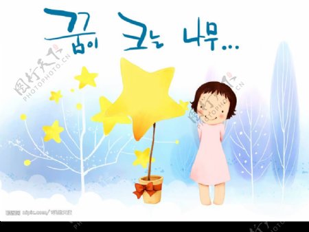 韩国儿童插画1图片