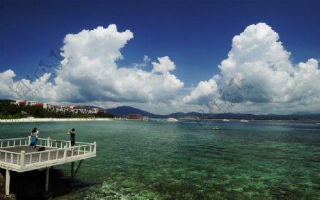 海南三亚蜈支洲岛风景图片