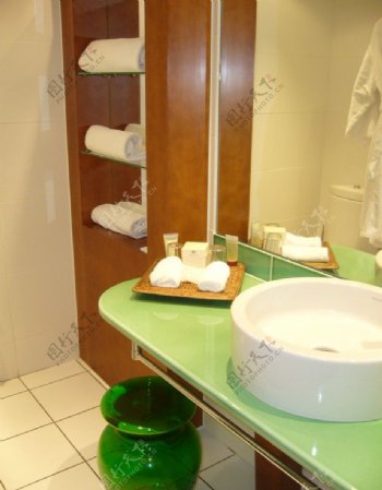 海景旅店宾馆浴室图片