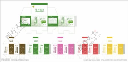昭通绿豆糕包装设计图片