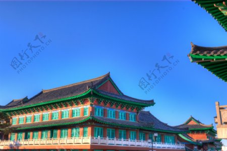 朝鲜族传统风格建筑图片