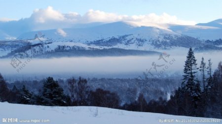 凯恩戈姆山脉雪景图片