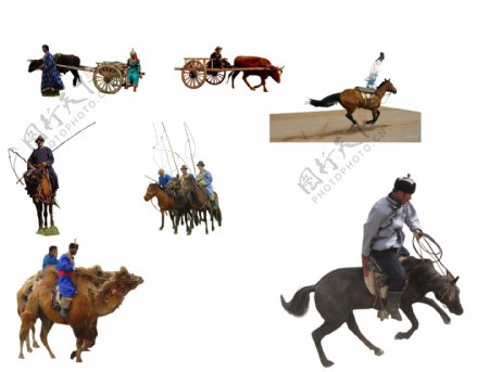 少数民族蒙古族那达慕大会图片