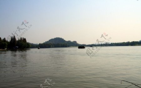 鉴湖风景图片