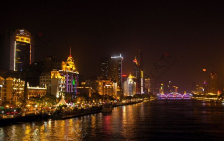 珠江夜景图片