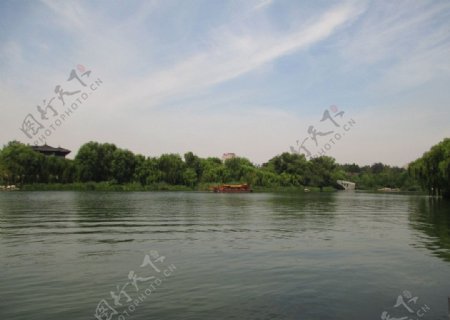 大明湖公园图片