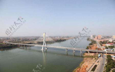 天人合一信江大桥图片