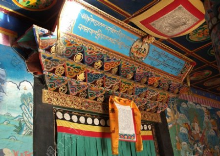 西藏建筑纹饰图片