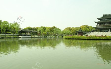 苏州盘门三景图片