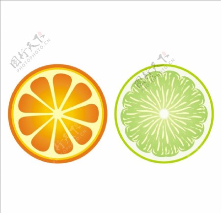 柠檬橘子图片
