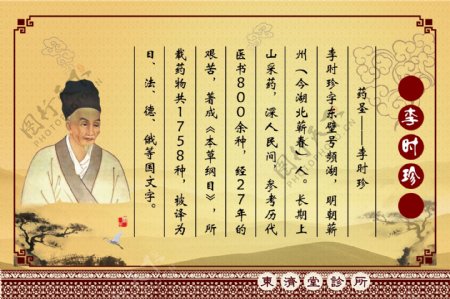中国古代十大名医之李图片