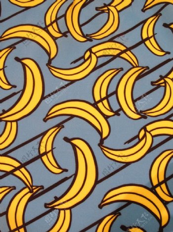 香蕉印花图片