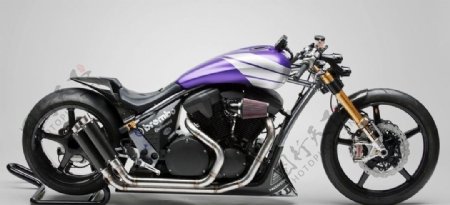 本田哈雷型摩托车图片