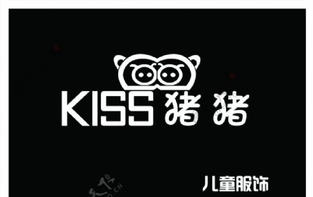 KISS猪猪标志图片