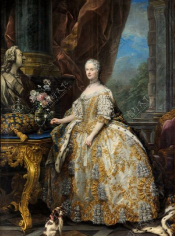 路易十五的皇后图片