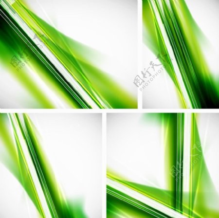 绿色动感线条直线图片