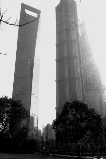上海地标建筑金茂大厦图片