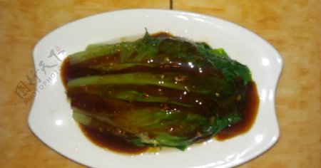 蚝油生菜图片
