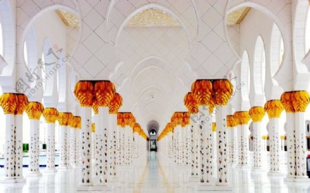 阿联酋沙迦清真寺图片