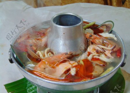 皇朝海鲜汤图片