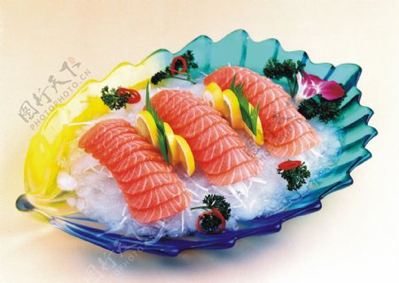 刺身三文鱼图片