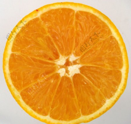 橙子切面图片